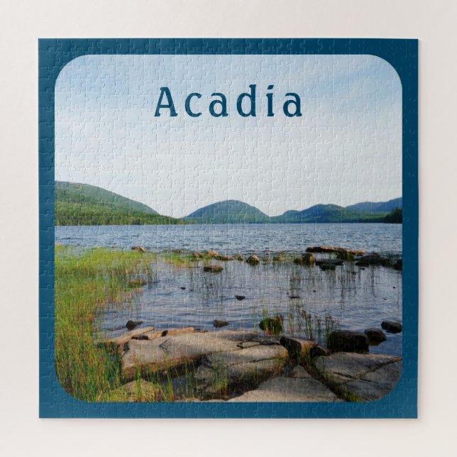 Puzzle Acadia National Park Eagle Lake Maine (Vertical)