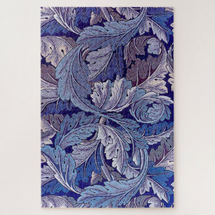 Puzzle Acanthus Purple, William Morris