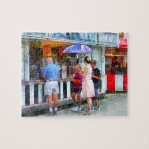 Puzzle Acheter de la crème glacée à la Foire