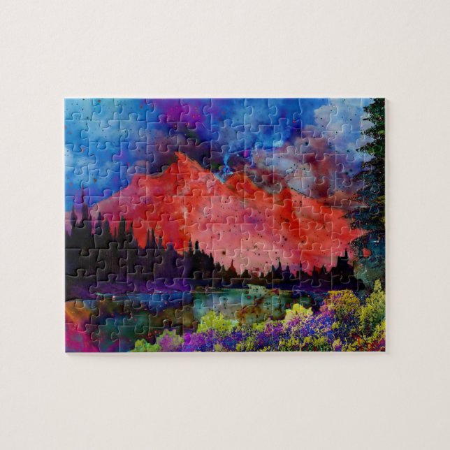 Puzzle acide de pays des merveilles (Horizontal)