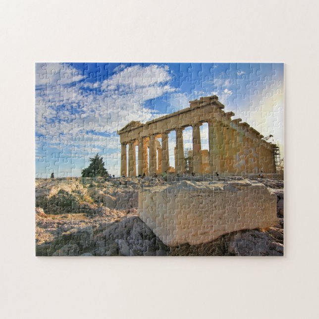 Puzzle Acropole Athènes Grèce Ancien Monde Bâtiments (Horizontal)