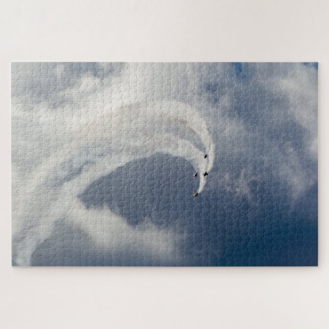 Puzzle Action du salon aérien (Horizontal)