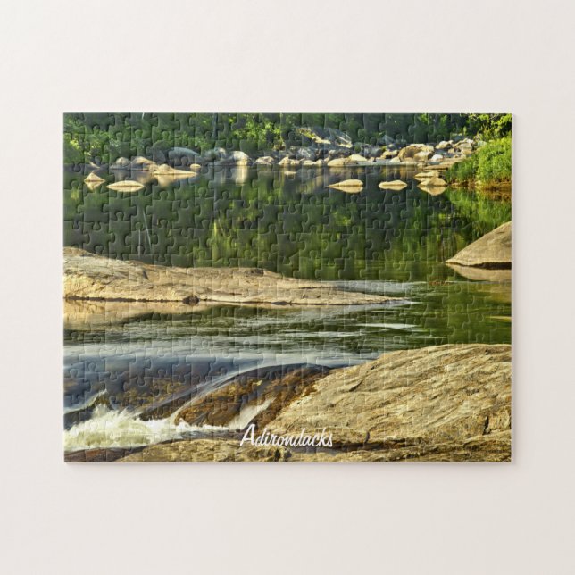 Puzzle Adirondacks, N.Y. Mountain Stream (Horizontal)