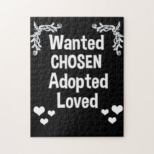 Puzzle Adoption Recherchée adoptée