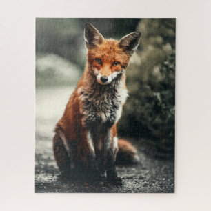 Puzzle Adorable Fox faunique animal