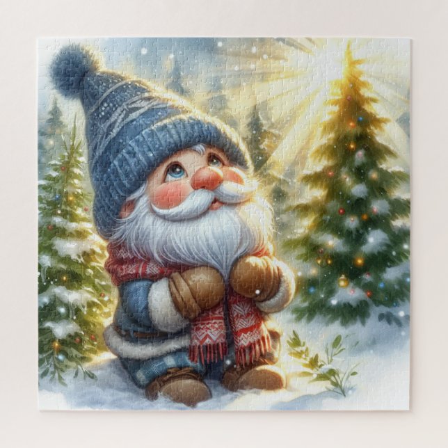 Puzzle Adorable Noël Gnome (Vertical)