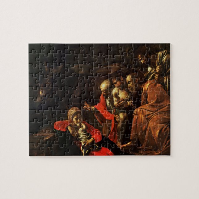 Puzzle Adoration des bergers (Caravaggio) (Horizontal)