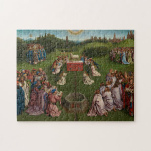 Puzzle Adoration of the Mystic Lamb, The Ghent Altarpiece