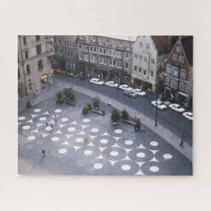 Puzzle Aéroport d'Augsbourg-Allemagne 1971