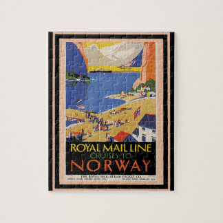 Puzzle Affiche 34 de Vintage voyage