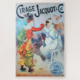 Puzzle Affiche Cirage Jacquot & Cie Belle Époque
