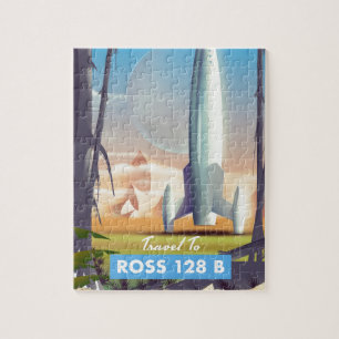Puzzle Affiche de science-fiction Ross 128 B