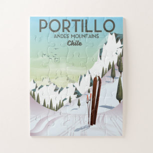 Puzzle Affiche de voyage à Buenos Aires, Argentine