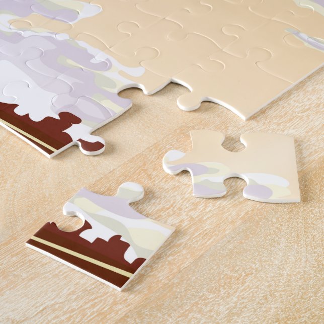 Puzzle Affiche de voyage vintage Oklahoma (Côté)