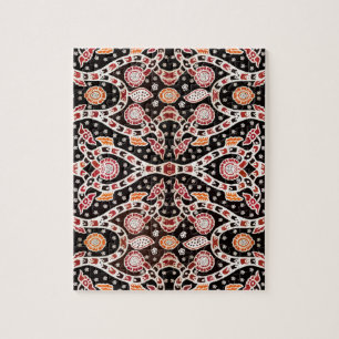 Puzzle African Batik Escalade Ivy