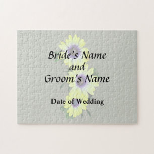 Puzzle African Daisies Lemon Symphony Wedding Products