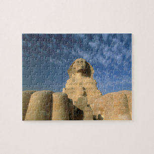 Puzzle Afrique, Égypte, Le Caire, plateau de Gizeh. Sphin