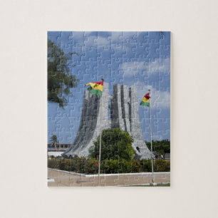 Puzzle Afrique, Ghana, Accra. Mausolée de Nkrumah, finale
