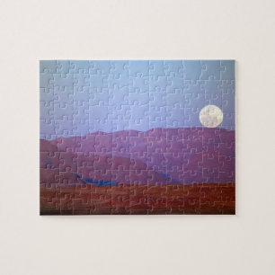 Puzzle Afrique, Namibie, Sossusvlei. Une pleine lune repo