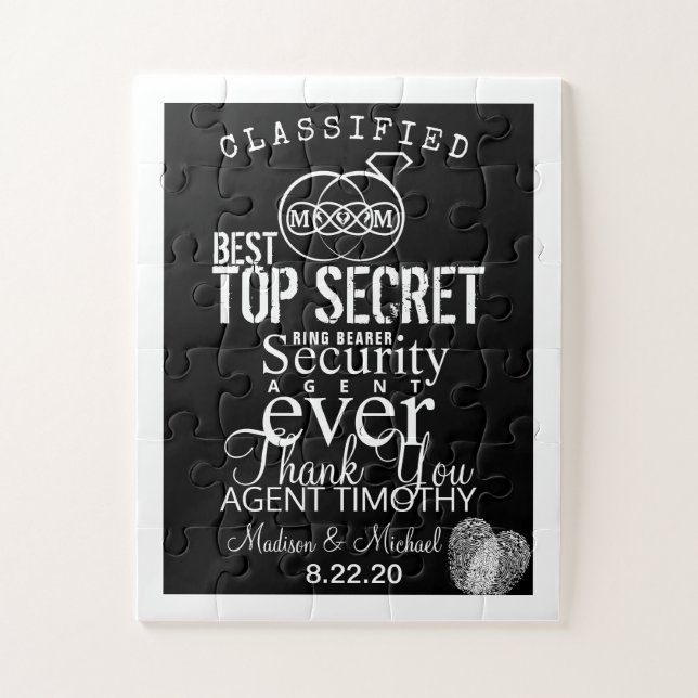 Puzzle agent secret du porteur de bague (Vertical)