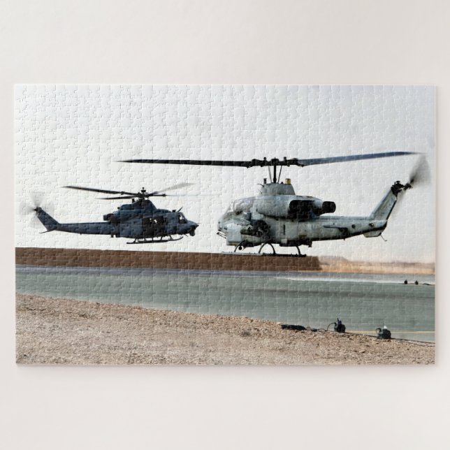 Puzzle AH-1W Super Cobra & UH-1Y Venom (Horizontal)