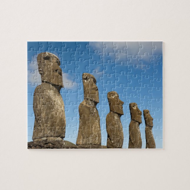 Puzzle Ahu Akivi, Rapa Nui, Île de Pâques, Chili 2 (Horizontal)