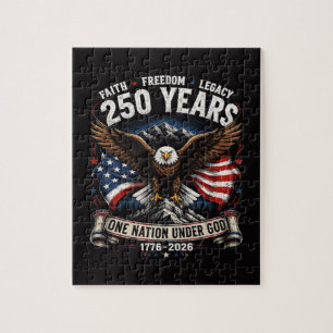 Puzzle Aigle 250 Ans Une Nation Sous Dieu