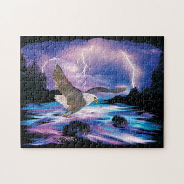 Puzzle Aigle de Bald (Horizontal)