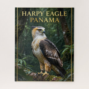 Puzzle 🦅 Aigle Harpie Oiseau de la Forêt Tropicale de Pa
