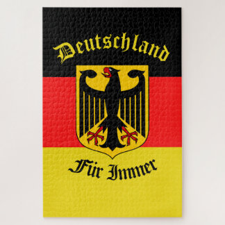 Puzzle Aigle noir allemand, Deutschland pour toujours/Fur