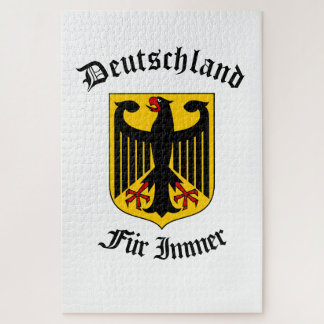 Puzzle Aigle noir allemand, Deutschland pour toujours/Fur