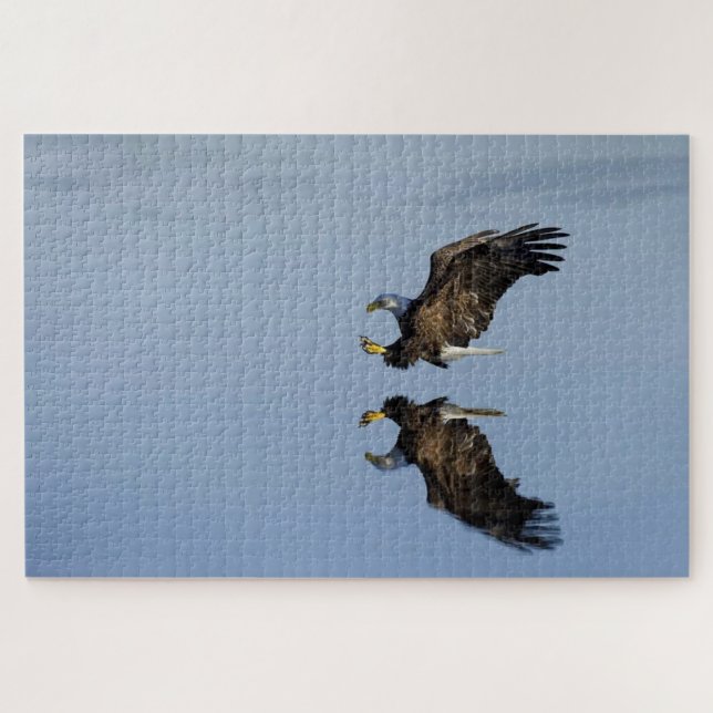Puzzle Aigle survolant l'eau (Horizontal)