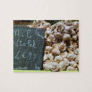 Puzzle Ail Violet Français Ail Photo