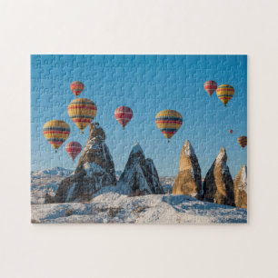 Puzzle Air chaud montant en ballon dans Cappadocia