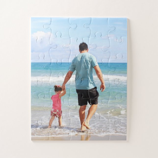 Puzzle Ajouter votre propre photo et/ou texte (Vertical)