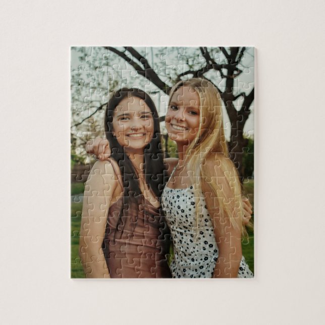 Puzzle Ajouter votre propre photo personnalisée (Vertical)