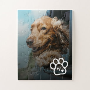 Puzzle Ajoutez votre propre photo de chien personnalisée