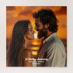 Puzzle Ajoutez votre propre photo de couple pour l'annive