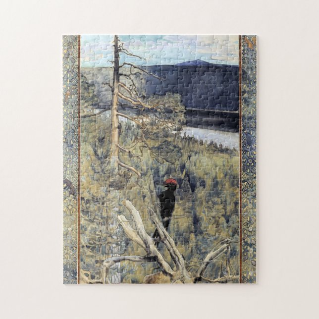 Puzzle Akseli Gallen-Kallela - Grand pic noir (Vertical)
