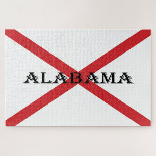 Puzzle Alabama et drapeau 20x30 1014pc jpcnt