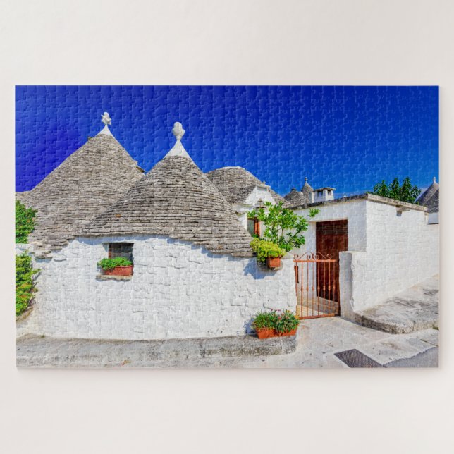 Puzzle Alberobello Italien (Horizontal)