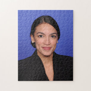 Puzzle Alexandria Ocasio Cortez Portrait