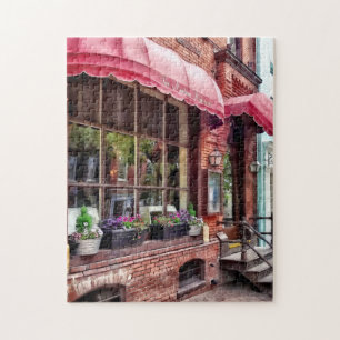 Puzzle Alexandria VA - Des averses rouges sur King Street