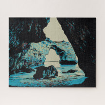 Algarve cadeau Portugal, Marinha plage Jigsaw Puzz