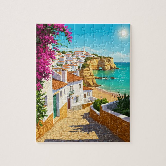 Puzzle Algarve Portugal Travel (Vertical)