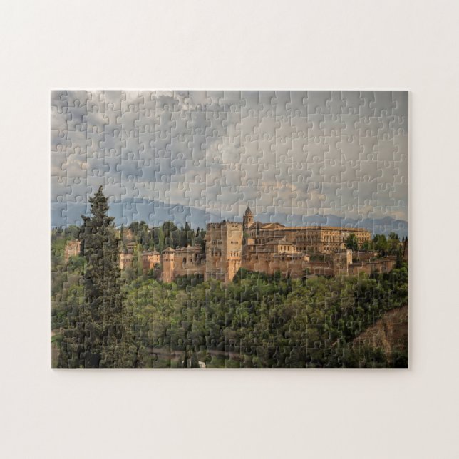 Puzzle Alhambra vue Pittoresque, Grenade, Espagne (Horizontal)