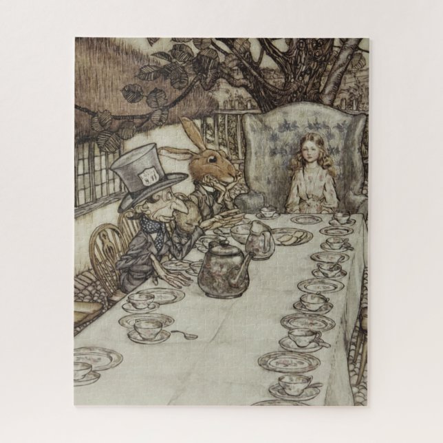 Puzzle Alice Anniversaire Anniversaire Fête de la haine d (Vertical)