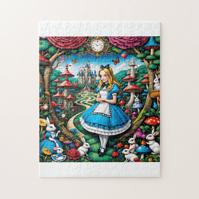 Puzzle Alice au pays des merveilles (Vertical)