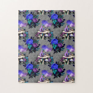 Puzzle Alice au pays des merveilles Fleurs de la chenille