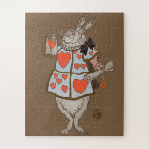 Puzzle Alice au Pays des Merveilles Lapin Blanc Héraut Vi